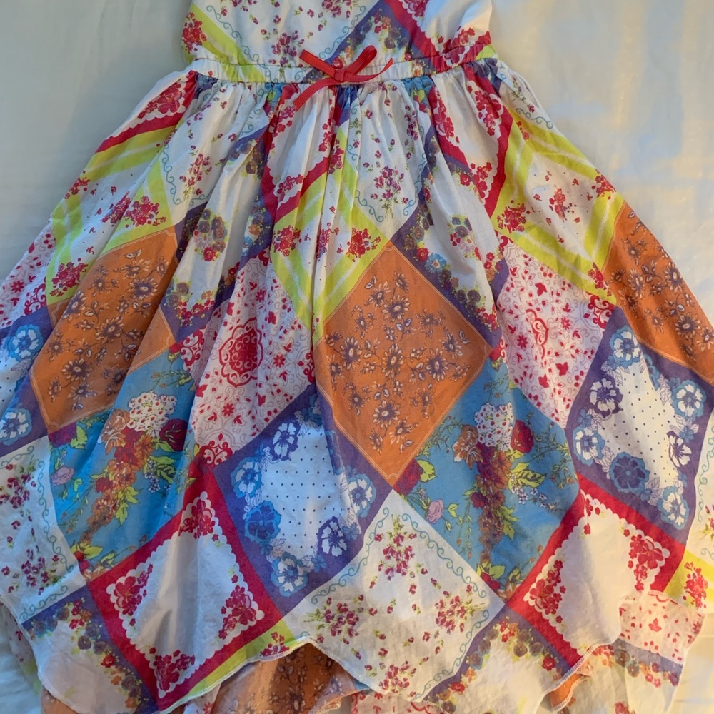 Handkerchief retro dress